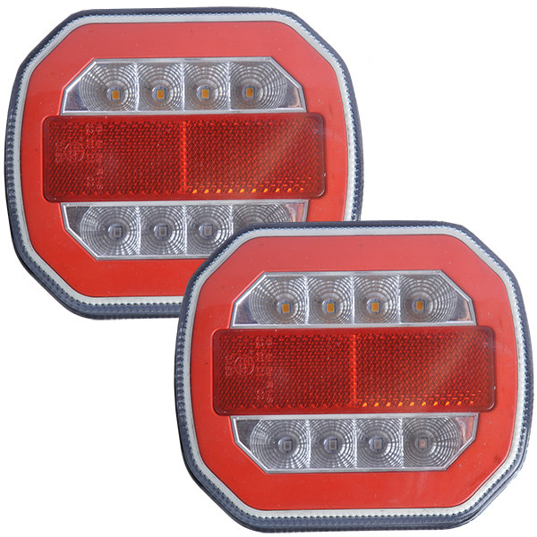 0-300-40 12V 5 Function Wireless Magnetic Rear Lamps